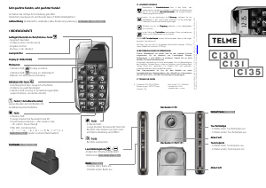 Bedienungsanleitung TELME C130 Handy
