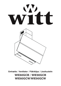 Käyttöohje Witt WIE60GCB Liesituuletin