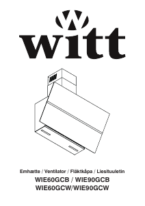Brugsanvisning Witt WIE90GCB Emhætte
