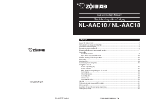 Hướng dẫn sử dụng Zojirushi NL-AAC18 Nồi cơm điện