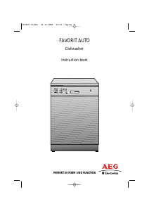 Handleiding AEG-Electrolux FAUTOAA Vaatwasser