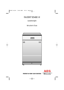 Manuale AEG-Electrolux F85480VI Lavastoviglie