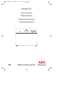 Handleiding AEG-Electrolux FAV52850 Vaatwasser