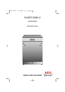 Manuale AEG-Electrolux F50580VI Lavastoviglie