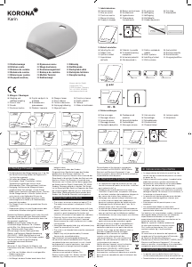 Manual Korona Karin Balança de cozinha