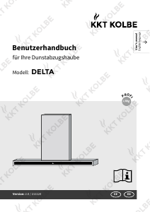 Bedienungsanleitung KKT Kolbe DELTA9014TC Dunstabzugshaube