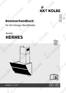 Bedienungsanleitung KKT Kolbe HERMES906S Dunstabzugshaube