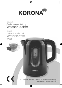 Manual Korona 20112 Kettle