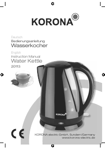 Manual Korona 20113 Kettle