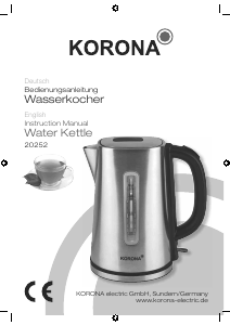 Manual Korona 20252 Kettle