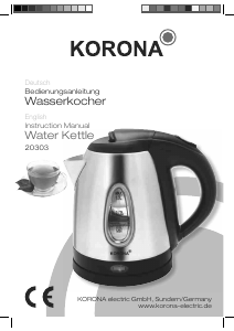 Manual Korona 20303 Kettle