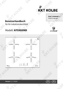 Handleiding KKT Kolbe KF5900IND Kookplaat