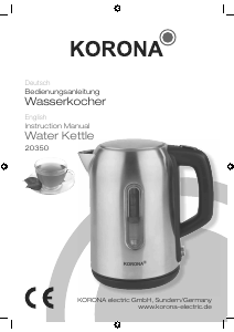 Manual Korona 20350 Kettle