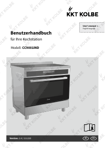 Bedienungsanleitung KKT Kolbe CC9001IND Backofen