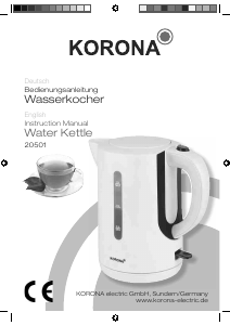 Manual Korona 20501 Kettle