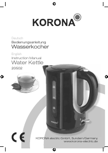 Manual Korona 20502 Kettle