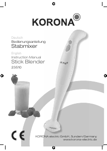 Manual Korona 23510 Hand Blender