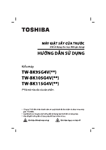 Hướng dẫn sử dụng Toshiba TW-BK105G4V(MG) Máy giặt