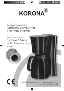 Manual Korona 10303 Coffee Machine