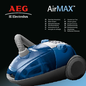 Bedienungsanleitung AEG-Electrolux AAM6105CL AirMax Staubsauger