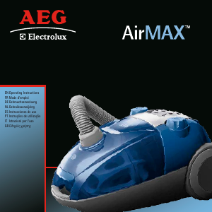 Manual AEG-Electrolux AAM6107 AirMax Vacuum Cleaner