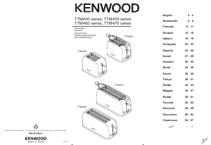 Bedienungsanleitung Kenwood TTM440 Scene Toaster