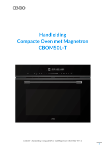 Handleiding CENDO CBOM50L-T Oven