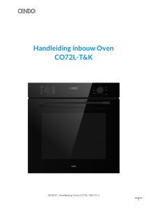 Handleiding CENDO CO72L-TK Oven