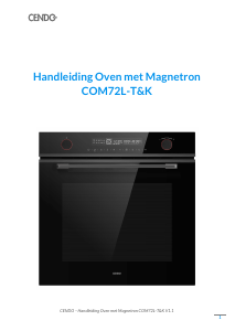 Handleiding CENDO COM72L-TK Oven