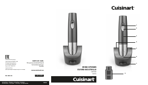 Manual Cuisinart CWO-50E Corkscrew