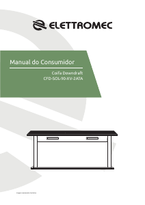 Manual Elettromec CFD-SOL-90-XV-2ATA Exaustor