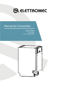 Manual Elettromec LL-11S-45-SR-2GZA Máquina de lavar louça