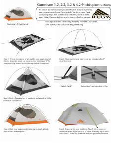 Handleiding Kelty Gunnison 1.2 Tent