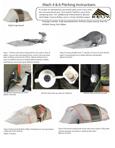 Handleiding Kelty Mach 4 Tent