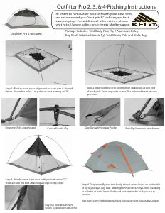 Handleiding Kelty Outfitter Pro 2 Tent