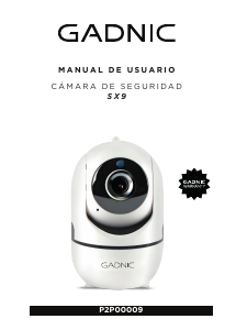 Manual de uso Gadnic KP2P0033 Cámara de seguridad