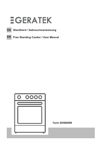 Manual Geratek Turin SH5000W Range