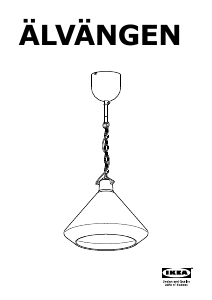 Hướng dẫn sử dụng IKEA ALVANGEN (Ceiling) Đèn