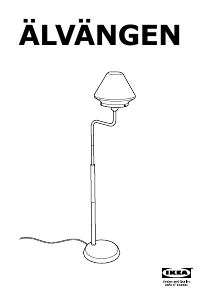 Használati útmutató IKEA ALVANGEN Lámpa
