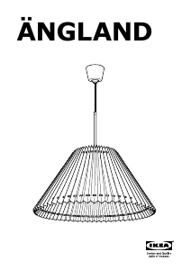 Manuale IKEA ANGLAND (Ceiling) Lampada