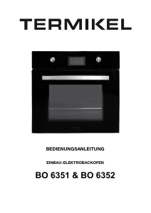 Bedienungsanleitung Termikel BO 6351 Backofen