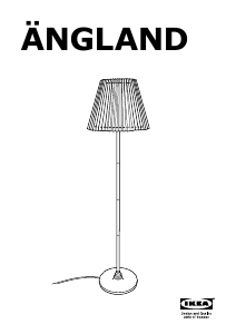 Manual IKEA ANGLAND Lampă