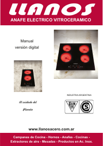Manual de uso Llanos 28297 Placa