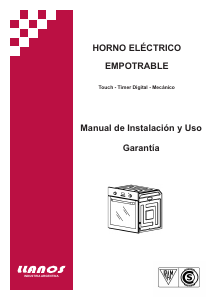 Manual de uso Llanos 30615 Homa 6 Horno