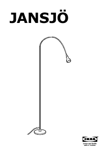 Manual de uso IKEA JANSJO Lámpara