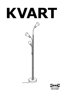 Kullanım kılavuzu IKEA KVART Lamba