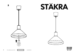 Kullanım kılavuzu IKEA STAKRA Lamba