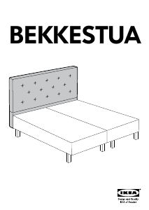 Manuale IKEA BEKKESTUA Testiera