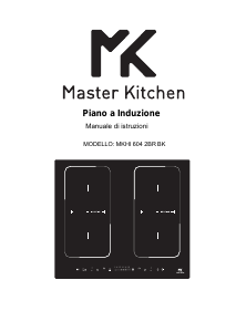 Manuale Master Kitchen MKHI 604 2BR BK Piano cottura
