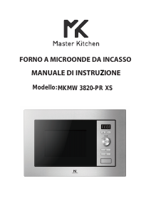 Manuale Master Kitchen MKMW 3820-PR XS Microonde